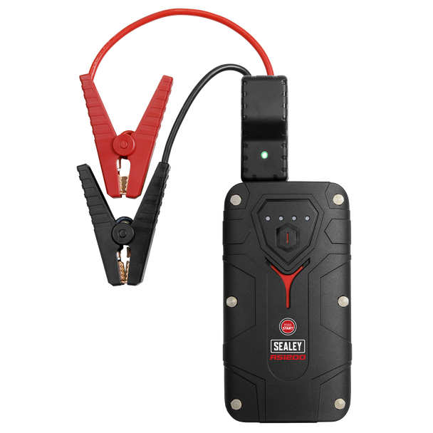 Sealey RS1200 ⏐ RoadStart® 12V Lithium-ion Jump Starter Power Pack 1200A