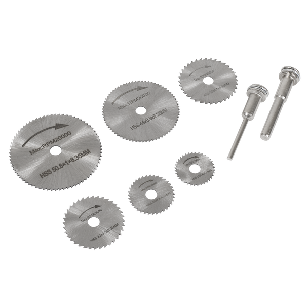 Sealey RSBS08 ⏐ Rotary Drill Saw Blade Set 8pc