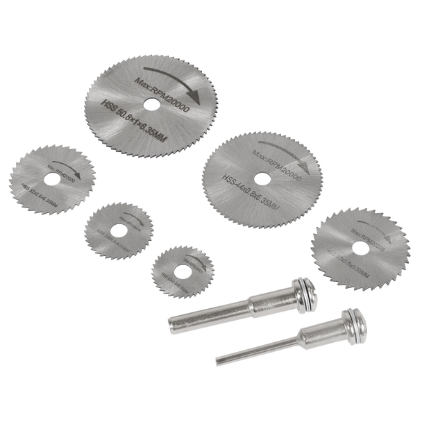 Sealey RSBS08 ⏐ Rotary Drill Saw Blade Set 8pc