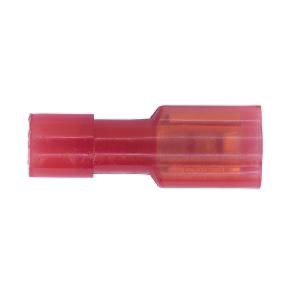 Sealey RT30 ⏐ Fully Insulated Female Terminal 4.7mm, Red - Pack of 100