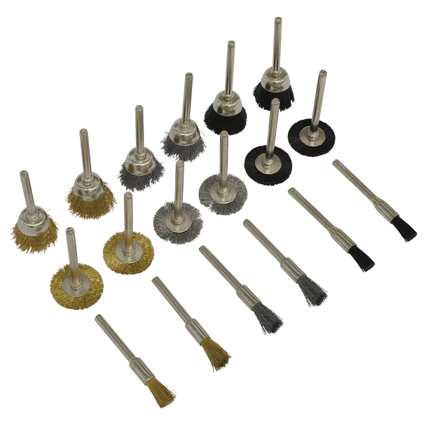 Sealey RTA18WB ⏐ Rotary Tool Brush Set 18pc