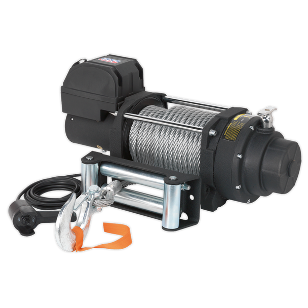 Sealey RW8180 ⏐ Premier Industrial Recovery Winch 8180kg (18000lb) Line Pull 12V