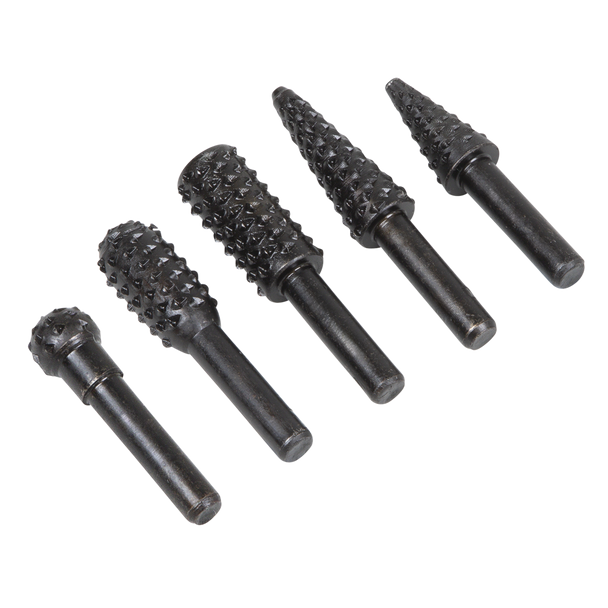 Sealey RWBS5 ⏐ Rotary Burr Rasp Drill Bit Set 5pc
