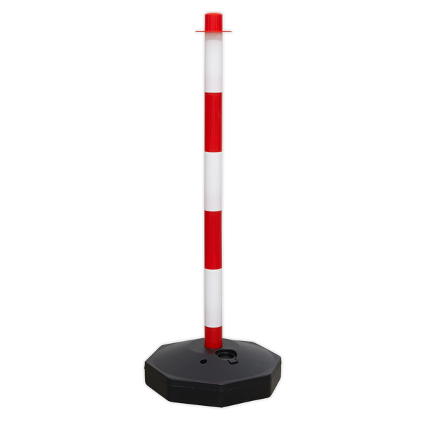 Sealey RWPB01 ⏐ Red/White Post with Base