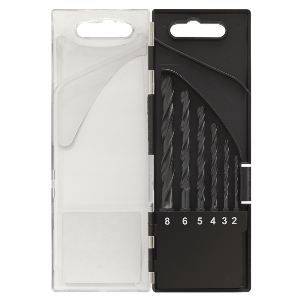 Sealey S01039 ⏐ Siegen HSS Drill Bit Set 6pc - DIN 338