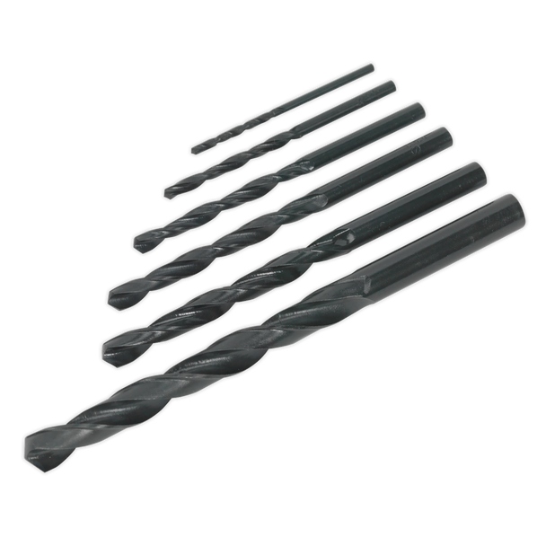 Sealey S01039 ⏐ Siegen HSS Drill Bit Set 6pc - DIN 338