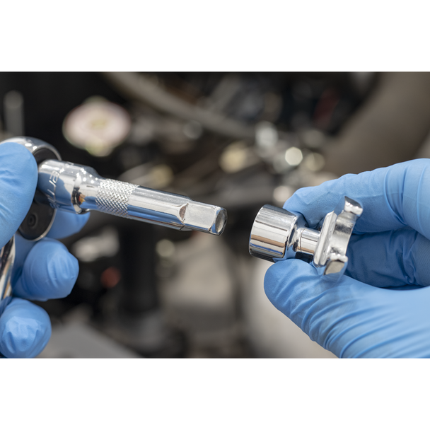 Sealey S01043 ⏐ Siegen Flexible Crow's Foot Open-End Spanner Set 3/8"Sq Drive 10pc