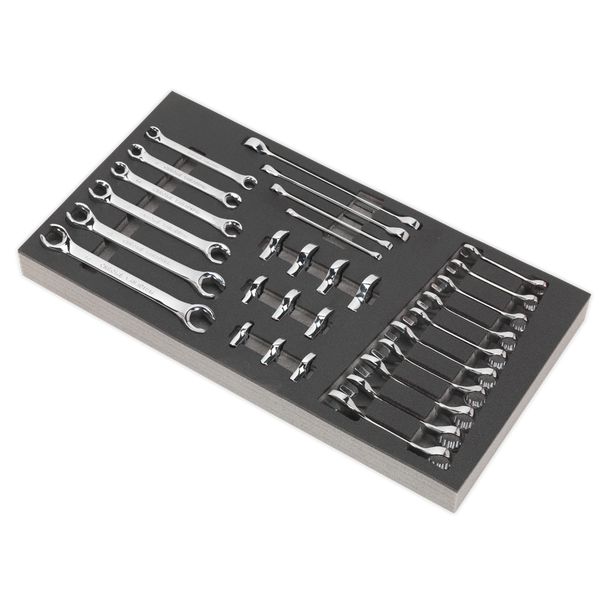 Sealey S01125 ⏐ Siegen Specialised Spanner Set with Tool Tray 30pc
