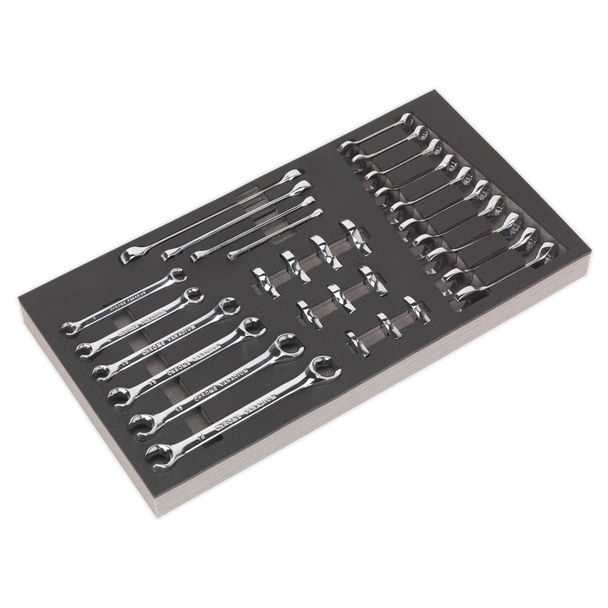 Sealey S01125 ⏐ Siegen Specialised Spanner Set with Tool Tray 30pc