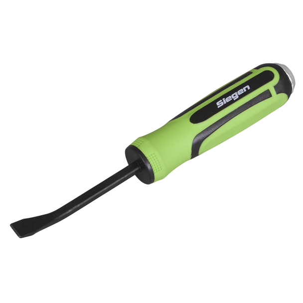 Sealey S01138 ⏐ Siegen Heavy-Duty Angled Pry Bar Set with Hammer Cap 4pc