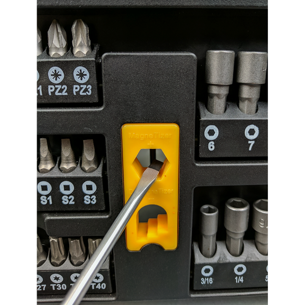 Sealey S01152 ⏐ Siegen Screwdriver, Bit & Nut Driver Set 61pc