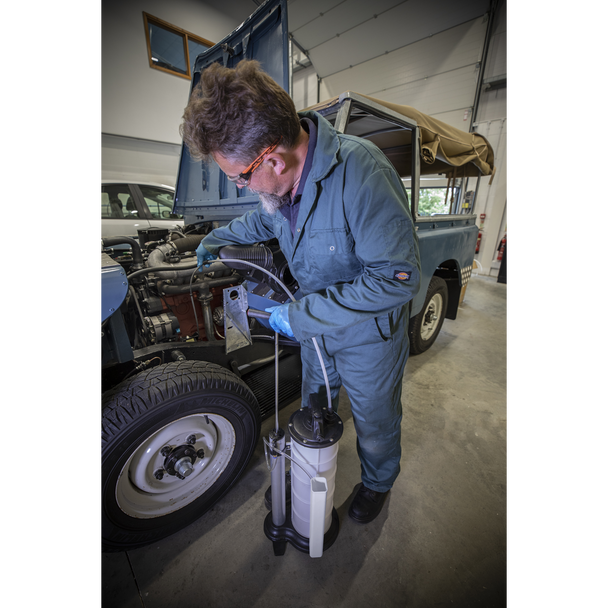 Sealey S01168 ⏐ Manual/Air Vacuum Oil & Fluid Extractor 9L