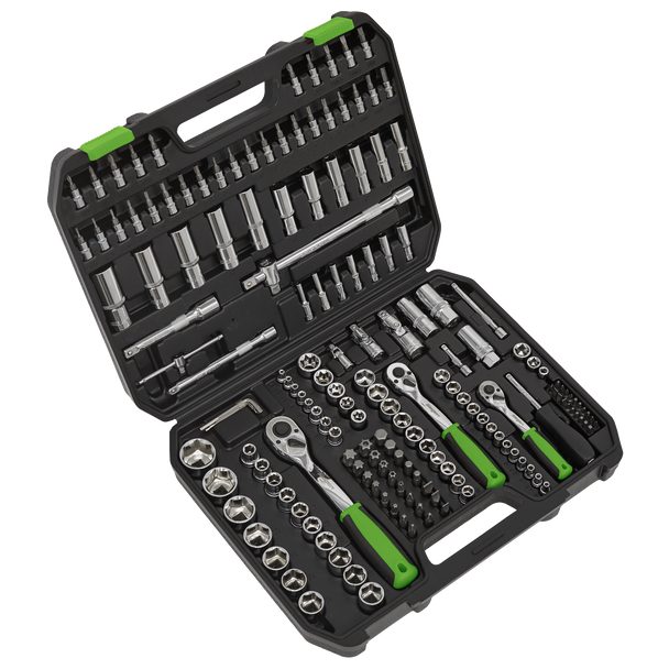 Sealey S01211 ⏐ Siegen Socket Set 1/4", 3/8" & 1/2"Sq Drive 171pc
