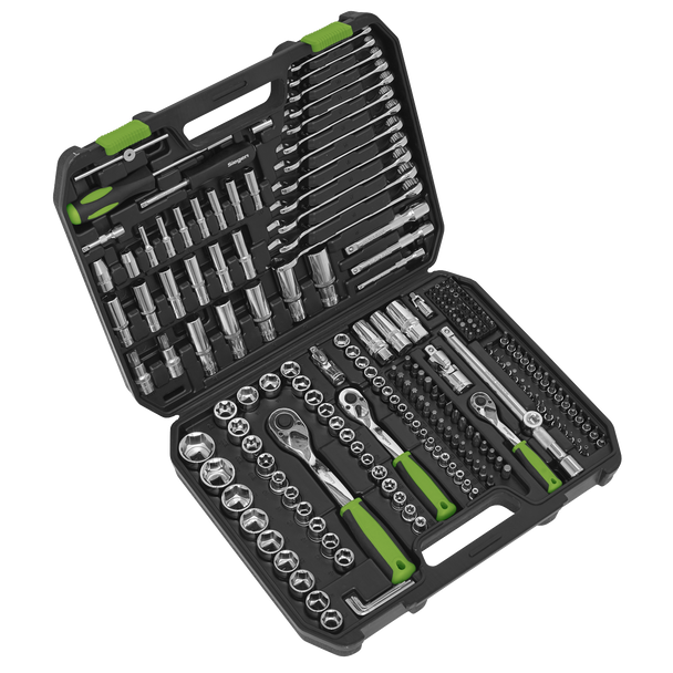 Sealey S01212 ⏐ Siegen Socket Set 1/4", 3/8" & 1/2"Sq Drive 219pc