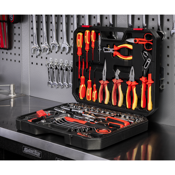 Sealey S01217 ⏐ Siegen Electrician's Tool Kit 90pc