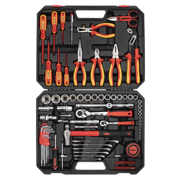 Sealey S01217 ⏐ Siegen Electrician's Tool Kit 90pc