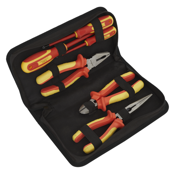 Sealey S01218 ⏐ Siegen Electrical Tool Kit 6pc - VDE Approved