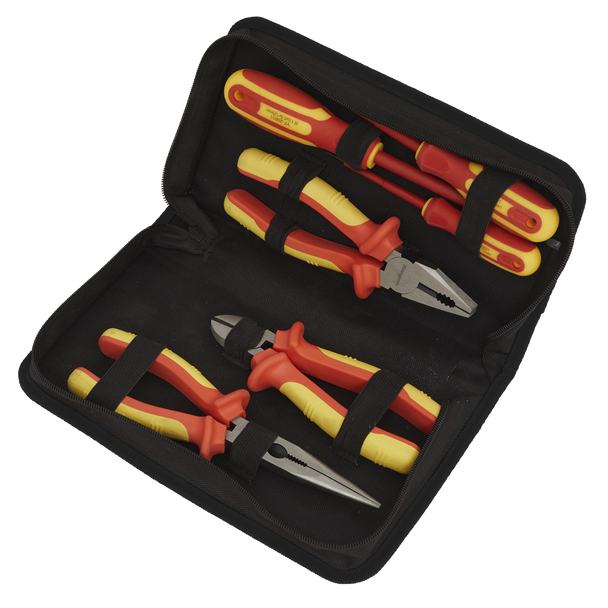 Sealey S01218 ⏐ Siegen Electrical Tool Kit 6pc - VDE Approved