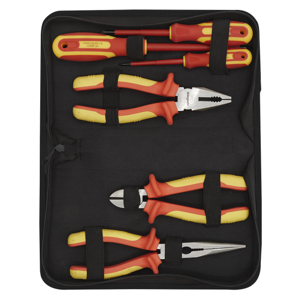 Sealey S01218 ⏐ Siegen Electrical Tool Kit 6pc - VDE Approved