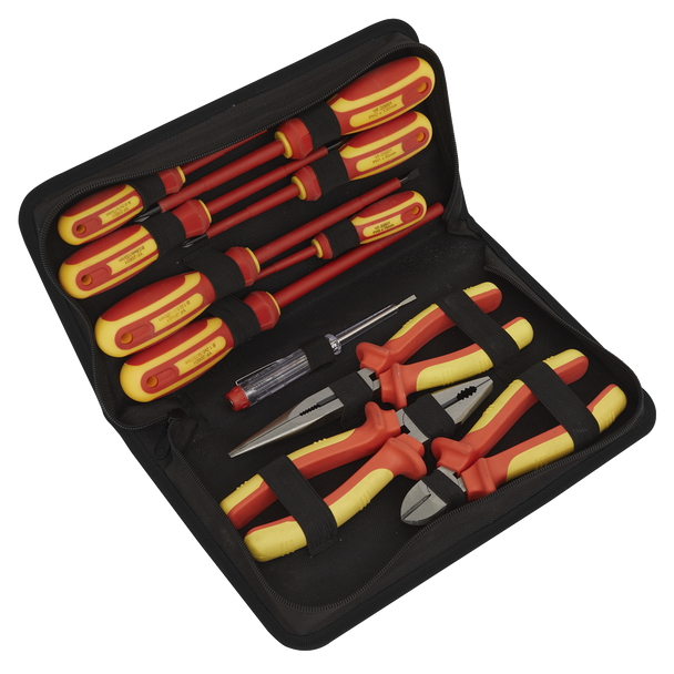 Sealey S01219 ⏐ Siegen Electrical VDE Tool Kit 11pc