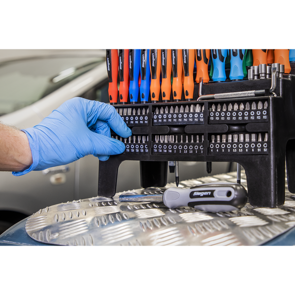 Sealey S01248 ⏐ Siegen Screwdriver, Bit & Nut Driver Set 100pc