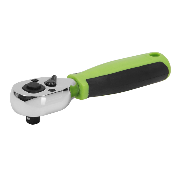 Sealey S01258 ⏐ Siegen Stubby Ratchet Wrench with Flip Reverse 1/4"Sq Drive