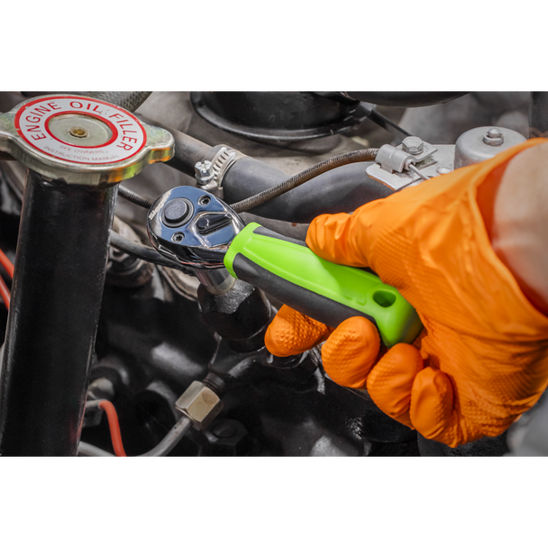 Sealey S01259 ⏐ Siegen Stubby Ratchet Wrench with Flip Reverse 3/8"Sq Drive