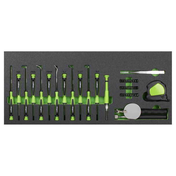 Sealey S01267 ⏐ Top Chest & Rollcab Combination 6 Drawer with Tool Kit 247pc