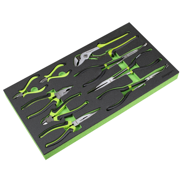 Sealey S01277 ⏐ Siegen Pliers Set with Tool Tray 9pc