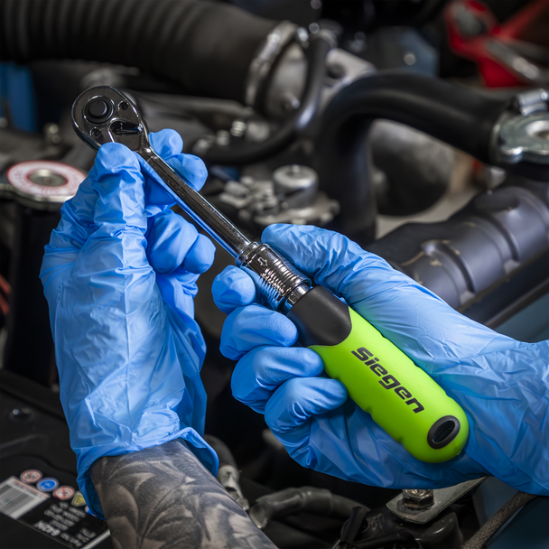 Sealey S01282 ⏐ Siegen Extendable Ratchet Wrench 1/4"Sq Drive