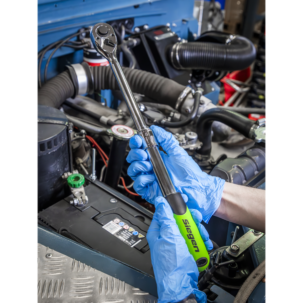 Sealey S01284 ⏐ Siegen Extendable Ratchet Wrench 1/2"Sq Drive