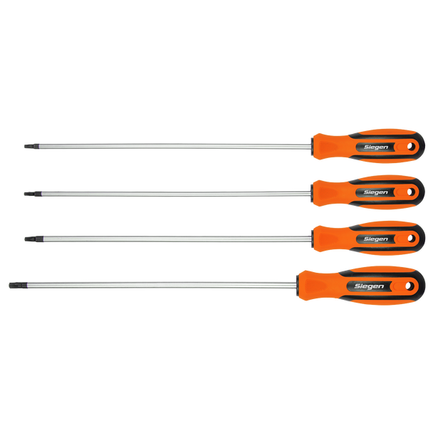 Sealey S01289 ⏐ TRX-Star* Long Screwdriver Set 4pc