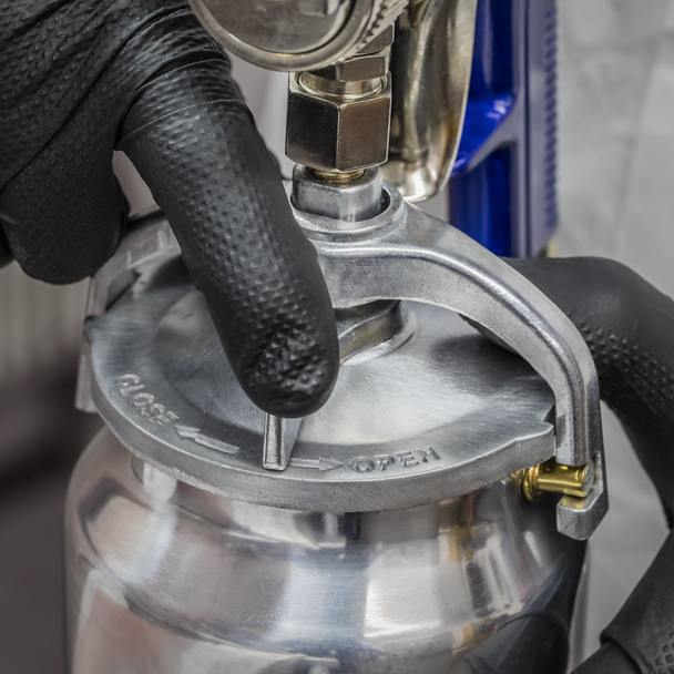 Sealey S717 |Suction Feed Spray Gun 1.7mm Set-Up