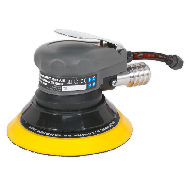 Sealey SA09 |Dust-Free Air Palm Orbital Sander 150mm