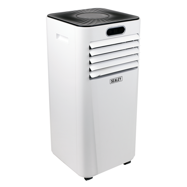Sealey SAC7000 | Portable Air Conditioner/Dehumidifier/Air Cooler with Window Sealing Kit 7,000Btu/hr