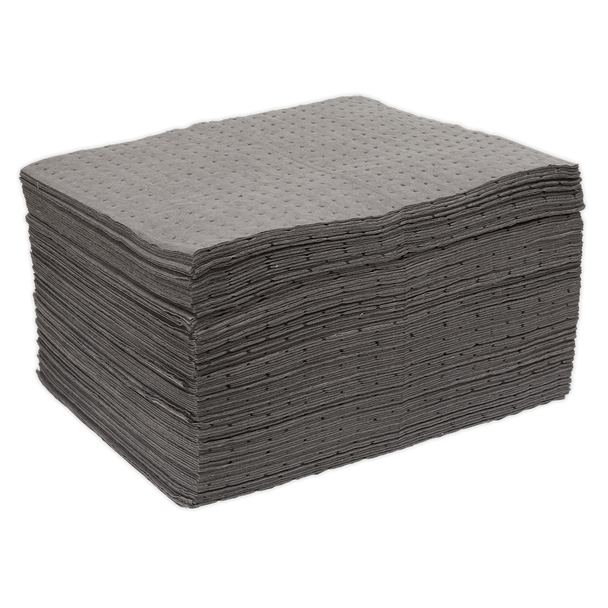 Sealey SAP01 |Spill Absorbent Pads - Pack of 100