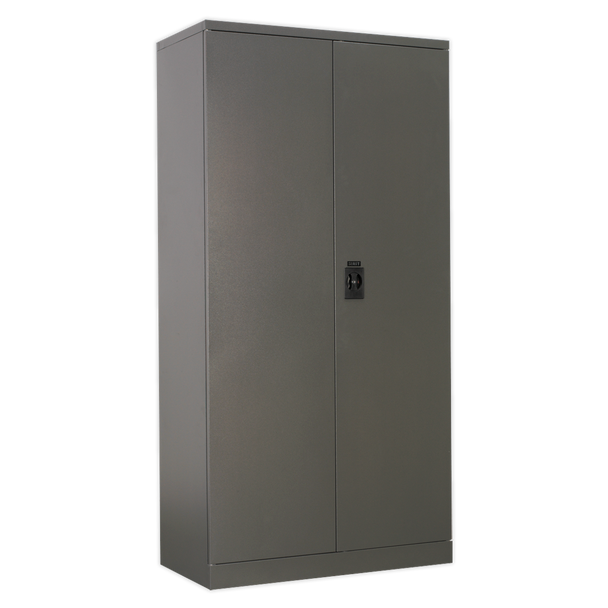 Sealey SC02 ⏐ Floor Cabinet 2 Door 4 Shelf & Hanging Rail