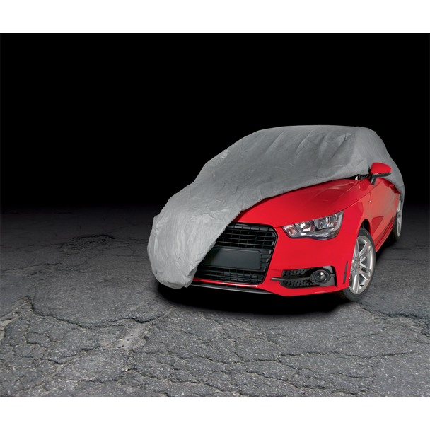 Sealey SCCM ⏐ Premier 3-Layer All-Seasons Car Cover - Medium