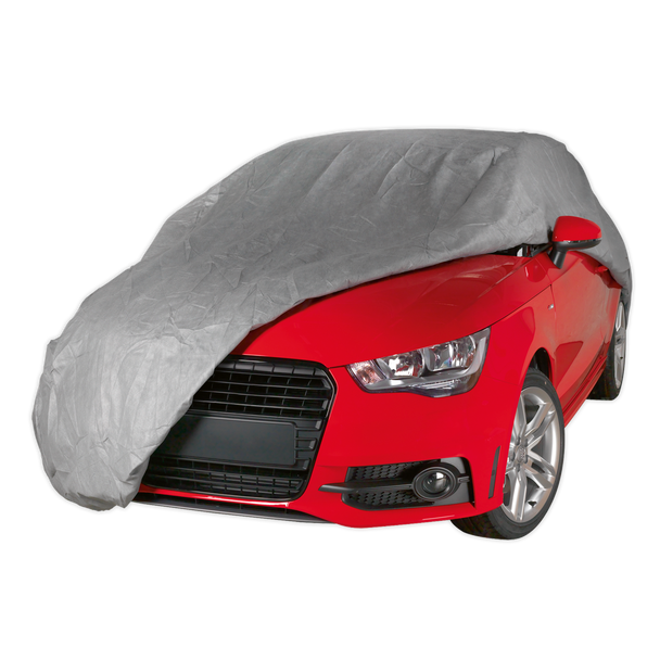 Sealey SCCM ⏐ Premier 3-Layer All-Seasons Car Cover - Medium