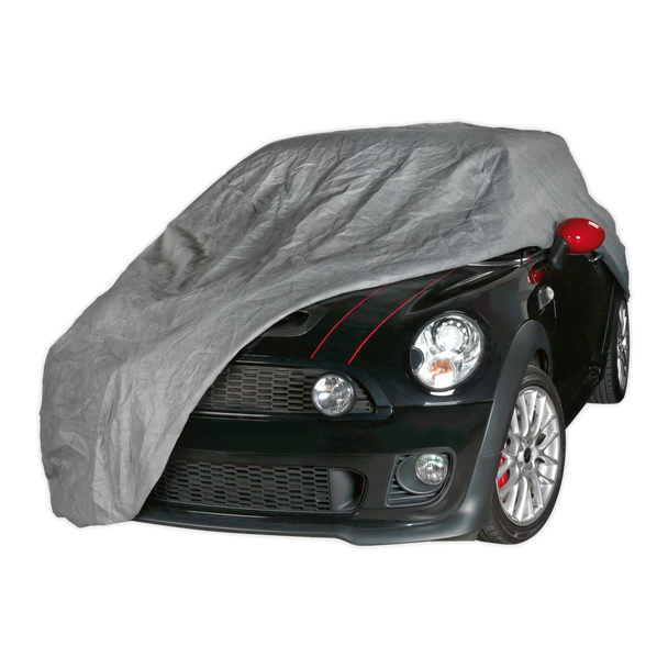 Sealey SCCS ⏐ Premier 3-Layer All-Seasons Car Cover - Small
