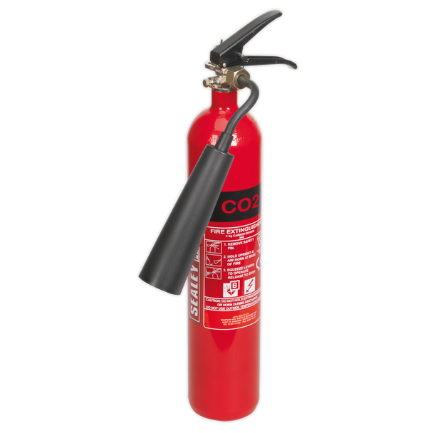 Sealey SCDE02 ⏐ Carbon Dioxide Fire Extinguisher 2kg