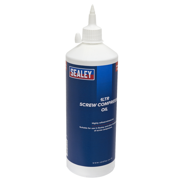 Sealey SCPO1S ⏐ Screw Compressor Oil 1L