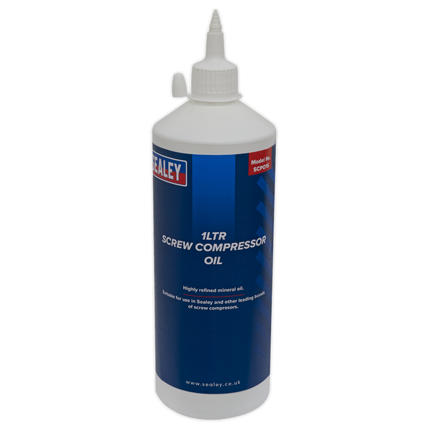 Sealey SCPO1S ⏐ Screw Compressor Oil 1L