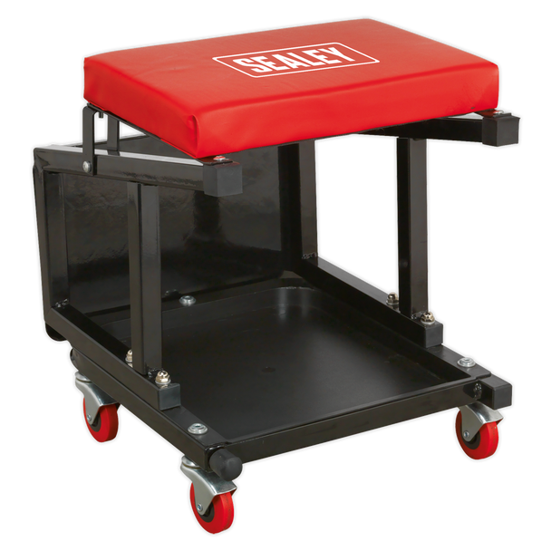 Sealey SCR16 ⏐ Mechanic's Utility Seat & Step Stool