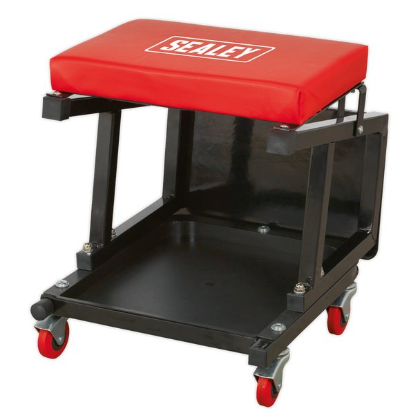 Sealey SCR16 ⏐ Mechanic's Utility Seat & Step Stool