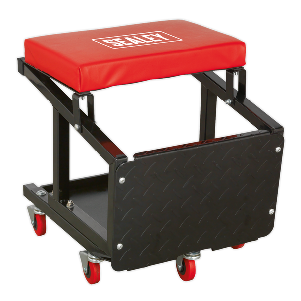 Sealey SCR16 ⏐ Mechanic's Utility Seat & Step Stool
