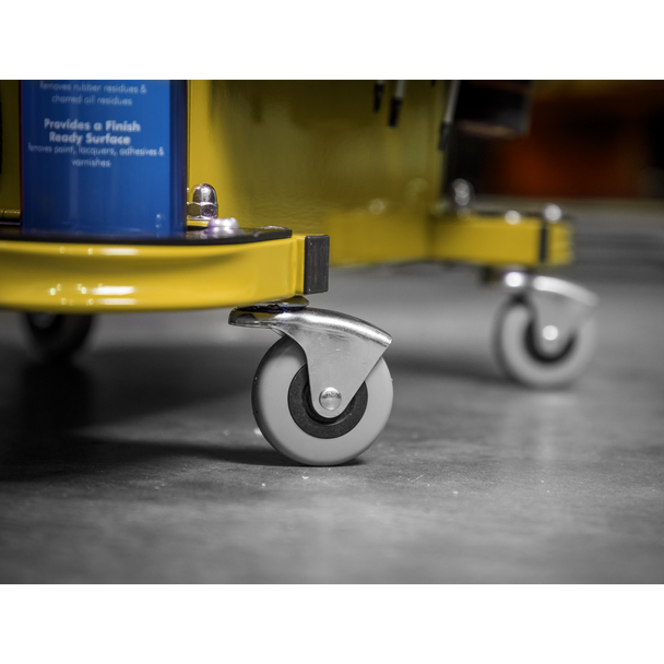 Sealey SCR18Y ⏐ Mechanic's Utility Seat & Toolbox - Yellow