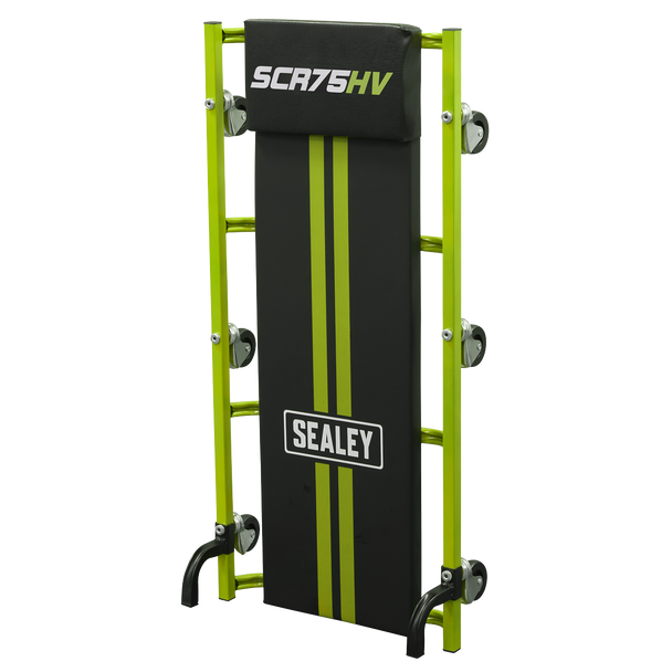 Sealey SCR75HV ⏐ 36" Deluxe American-Style Creeper with Steel Frame & 6 Wheels - Green