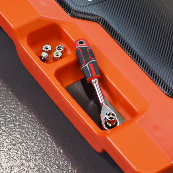 Sealey SCR80HD ⏐ Composite Padded Creeper with 6 Wheels