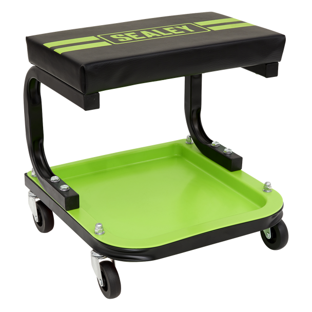 Sealey SCR9HV ⏐ Mechanic's Utility Seat - Green